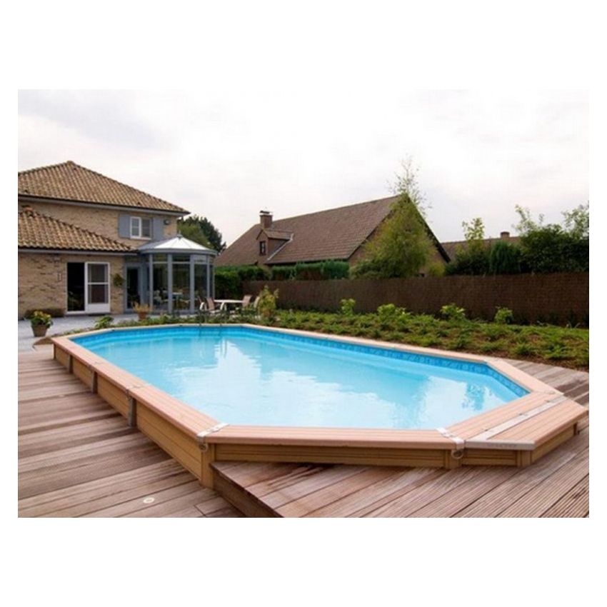 Piscine Composite Zodiac AZTECK Ovale 560x400x140cm 