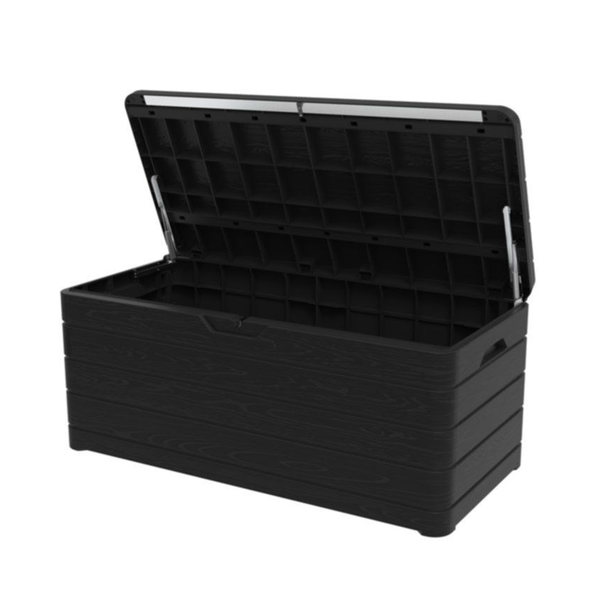 Coffre de Jardin en Résine DOLOMITI 640L Anthracite