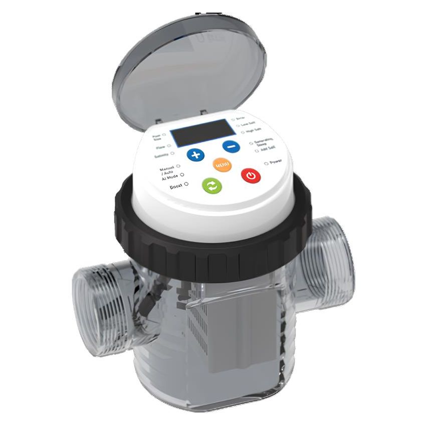 Électrolyseur intelligent chlore 15g/h pour piscine jusqu'à 75m3