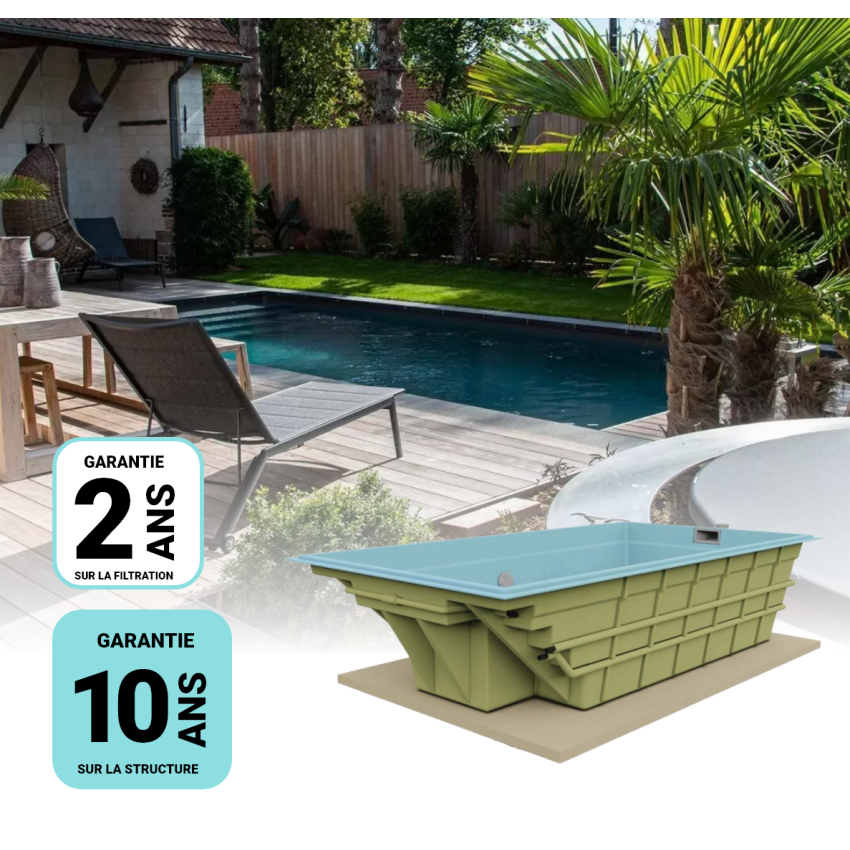 Kit Confort pour piscine à Coque TECH 60