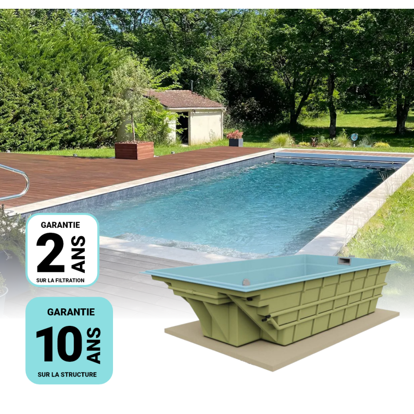 Kit Confort pour piscine à Coque DROME 60