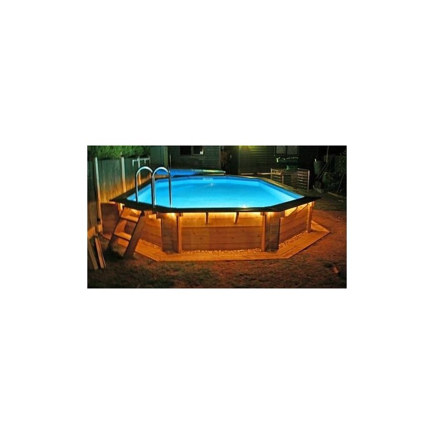 Piscine bois UBBINK SASHA 490x355x130cm