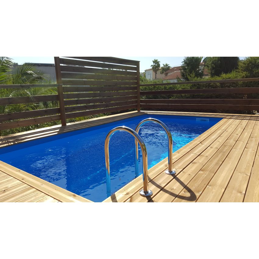 Piscine bois UBBINK AZURA 505x350x126cm