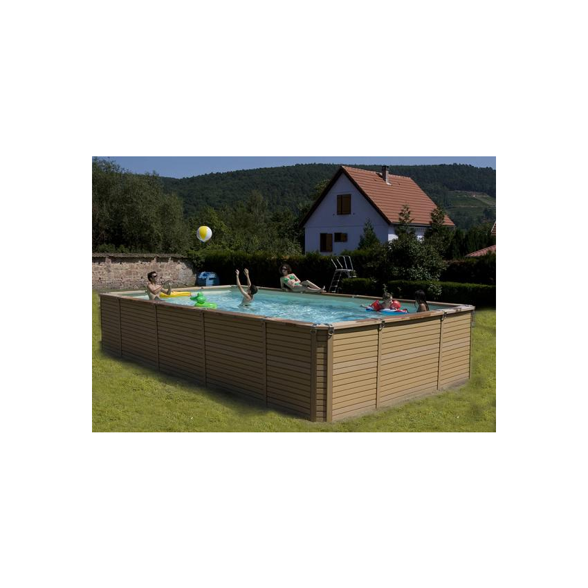 Piscine Composite Zodiac AZTECK Rectangulaire 560x400x140cm 