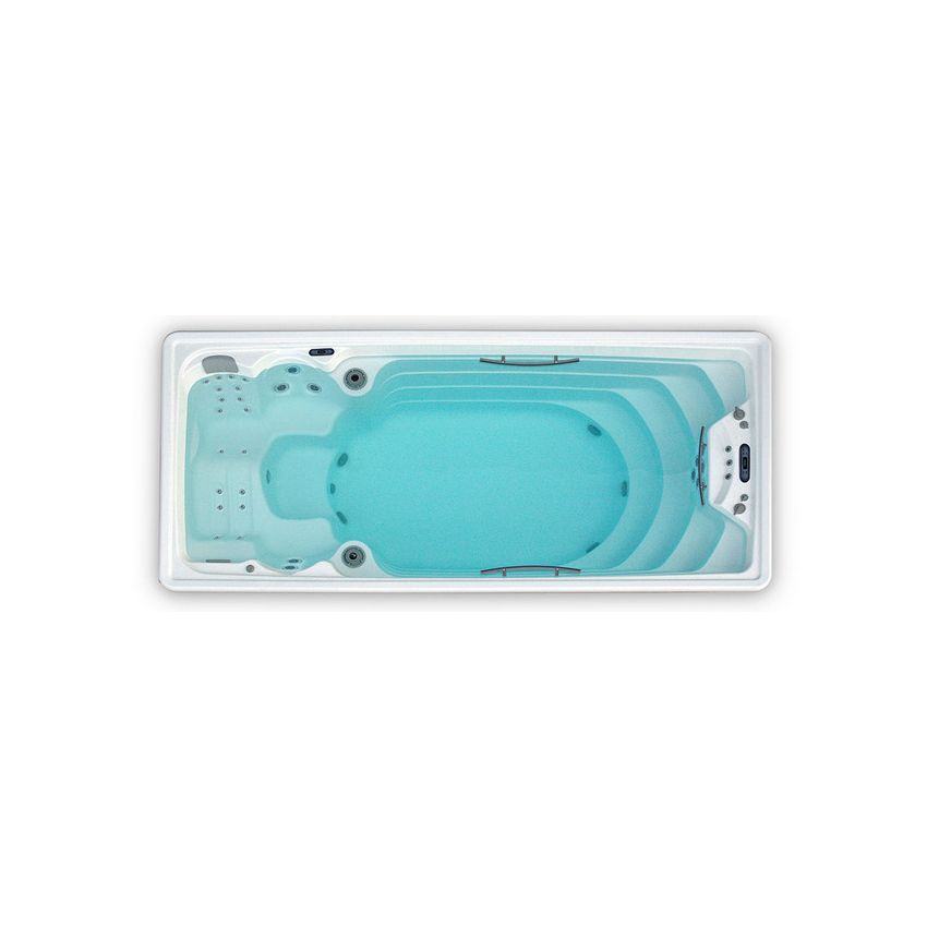 Spa de nage Avec Meuble Swimspa MEDITERRANEA