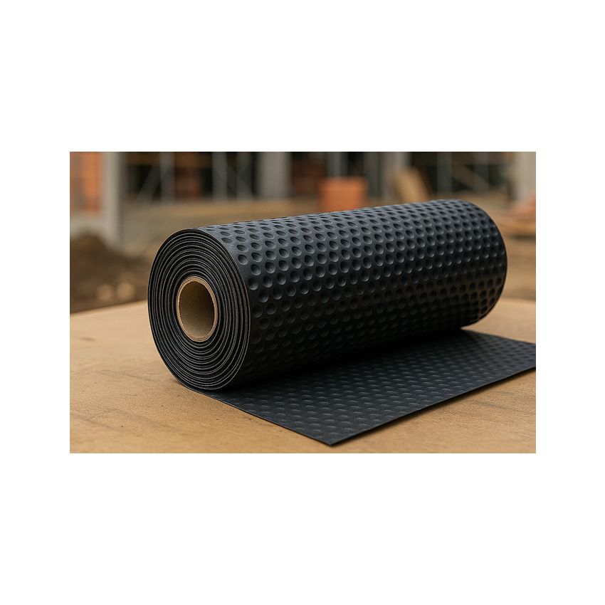 Membrane d’étanchéité à excroissances – Rouleau 20 m x 0,50 m