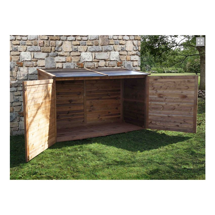 Coffre de Jardin en Bois TROCADERO 2000L 