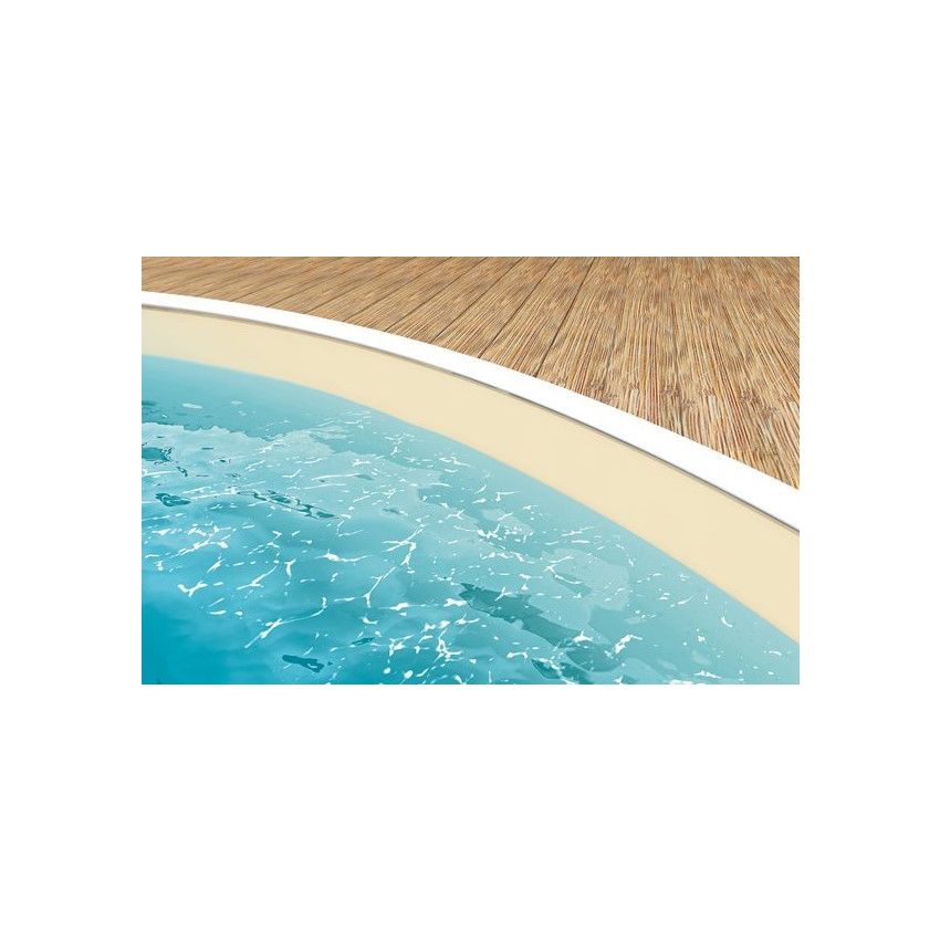 Liner piscine IBIZA Sable - 3.2 x 6.0  x 1.5 m - 80/100 ème