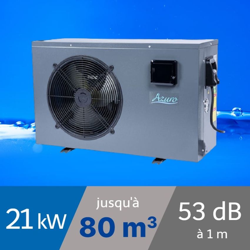 Pompe à Chaleur Eco Clair 9KW Pour Piscine - Jusqu'à 50m³ - R32 Écologique