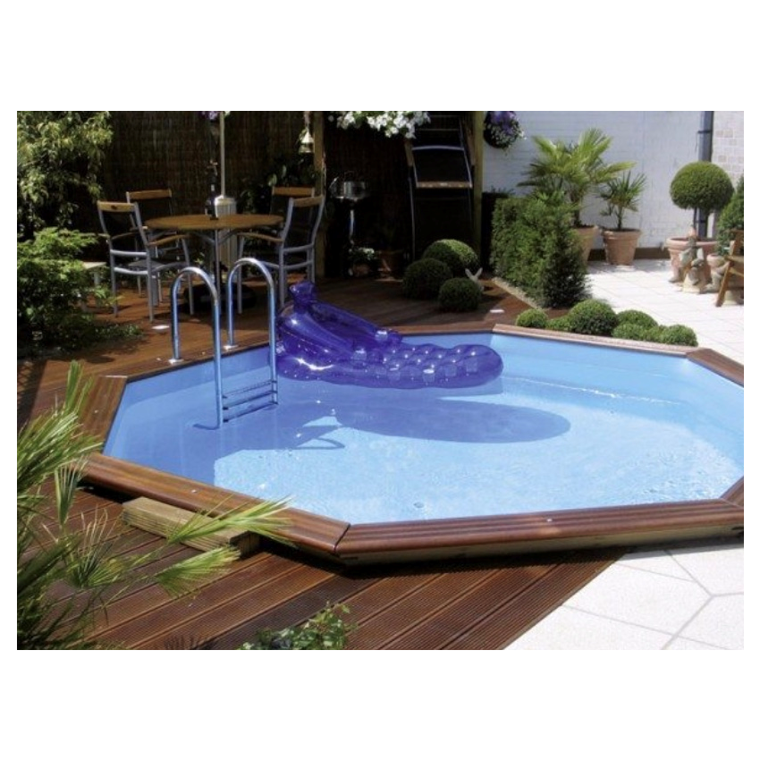 Piscine bois Ronde UBBINK TONGA 430x120cm