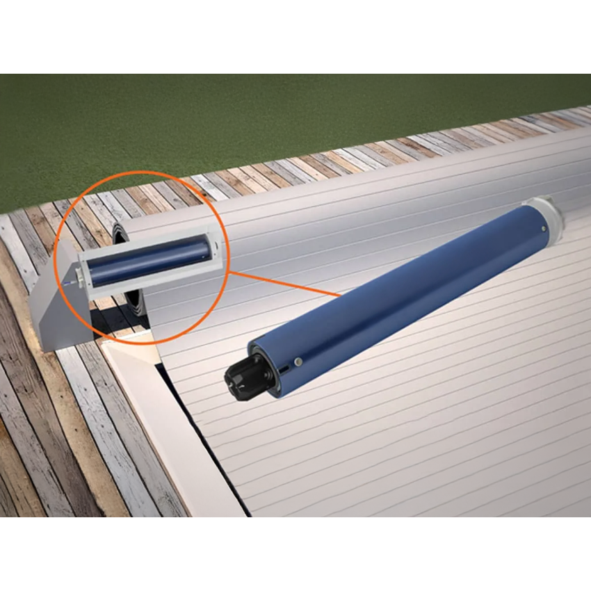 Moteur Volet Roulant 120BD - 24V - réglage de fin de course mécanique - DEBRAYABLE