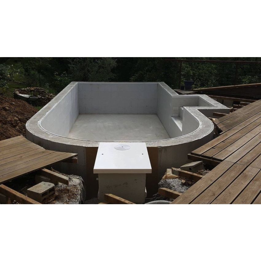 Mur filtrant GS14 Miroir BY-PASS pour piscine jusqu'à 50m3