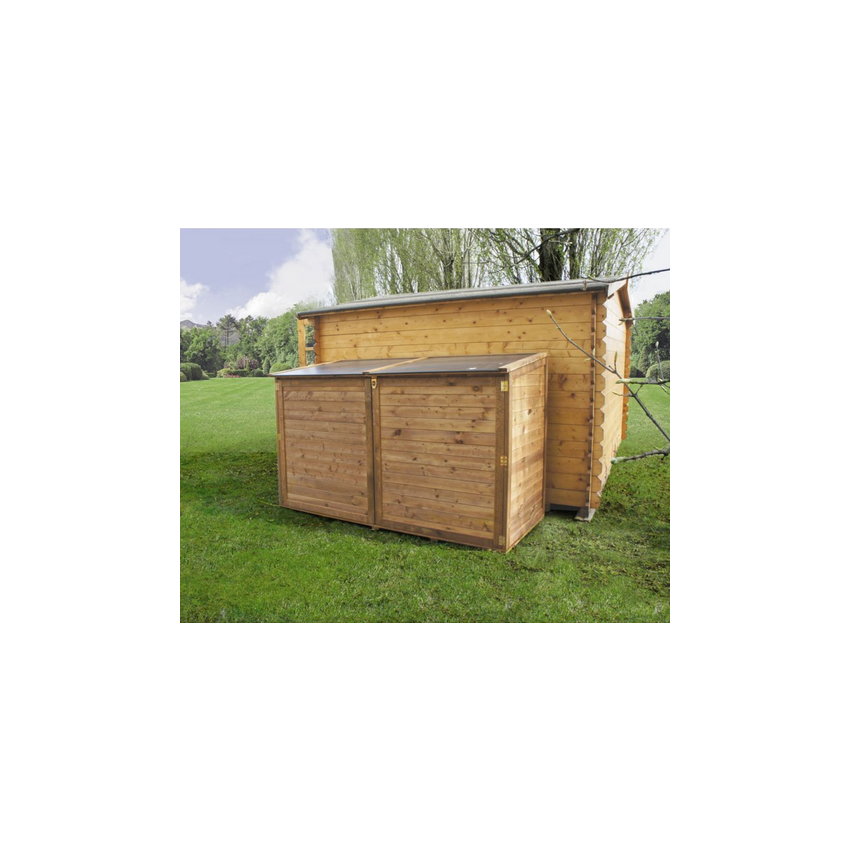 Coffre de Jardin en Bois TROCADERO 2000L 