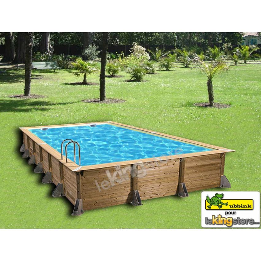 Piscine bois UBBINK LINEA 1100x500x140
