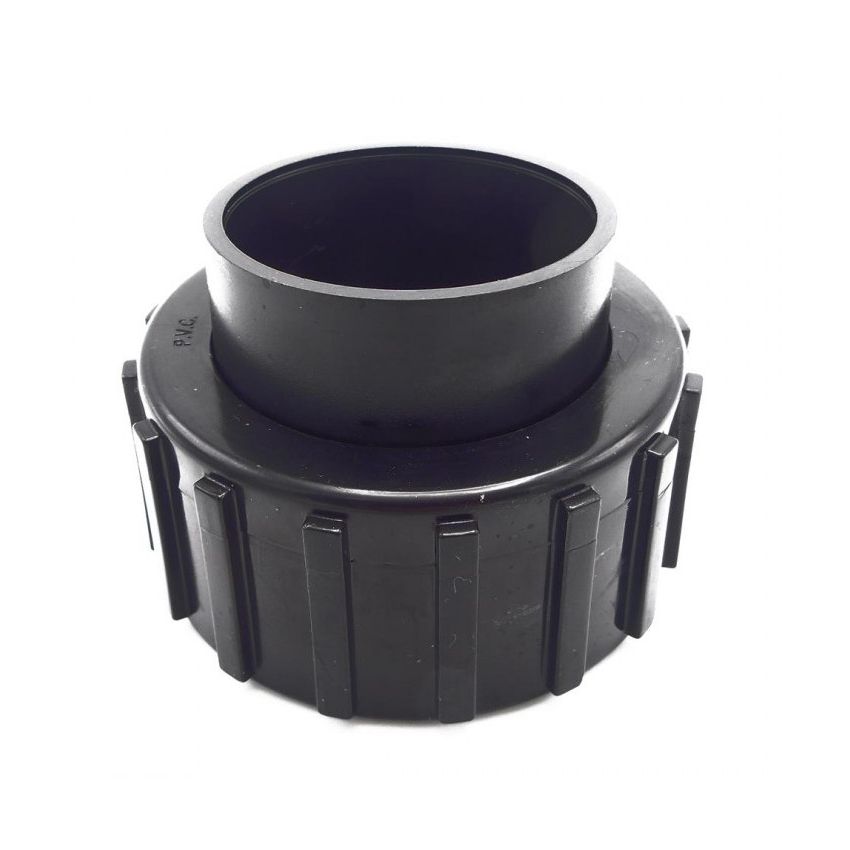 Raccord à visser D.50 Noir + Joint Poolfilter 400-500-600