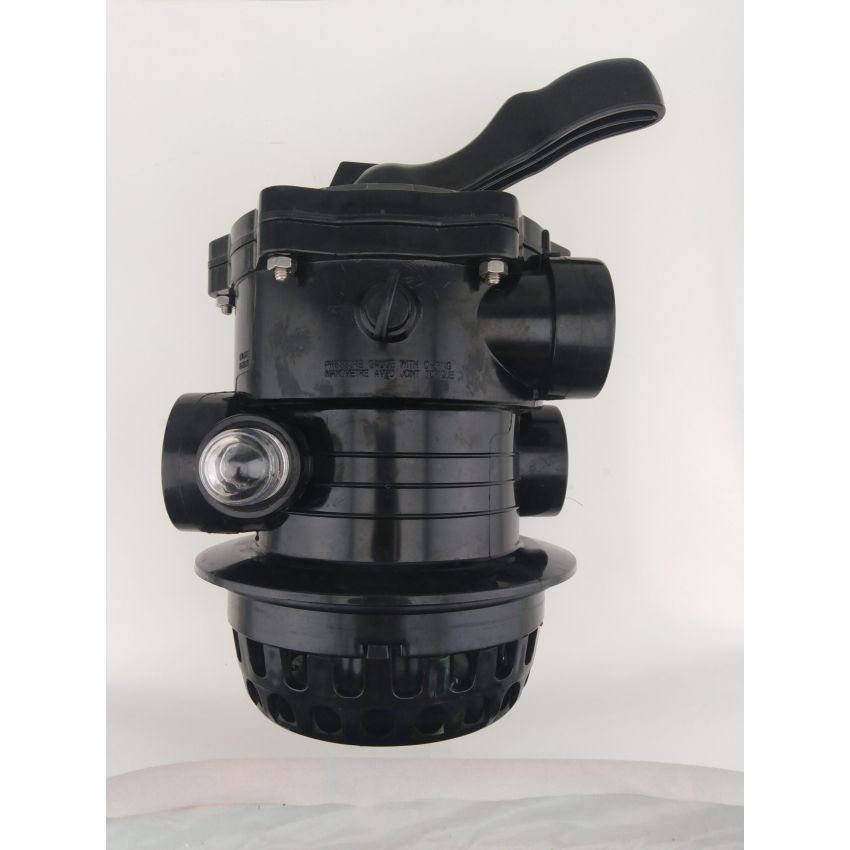 Vanne 6 voies Top Bride noire avec Collier + Vis + Joint SPARK 