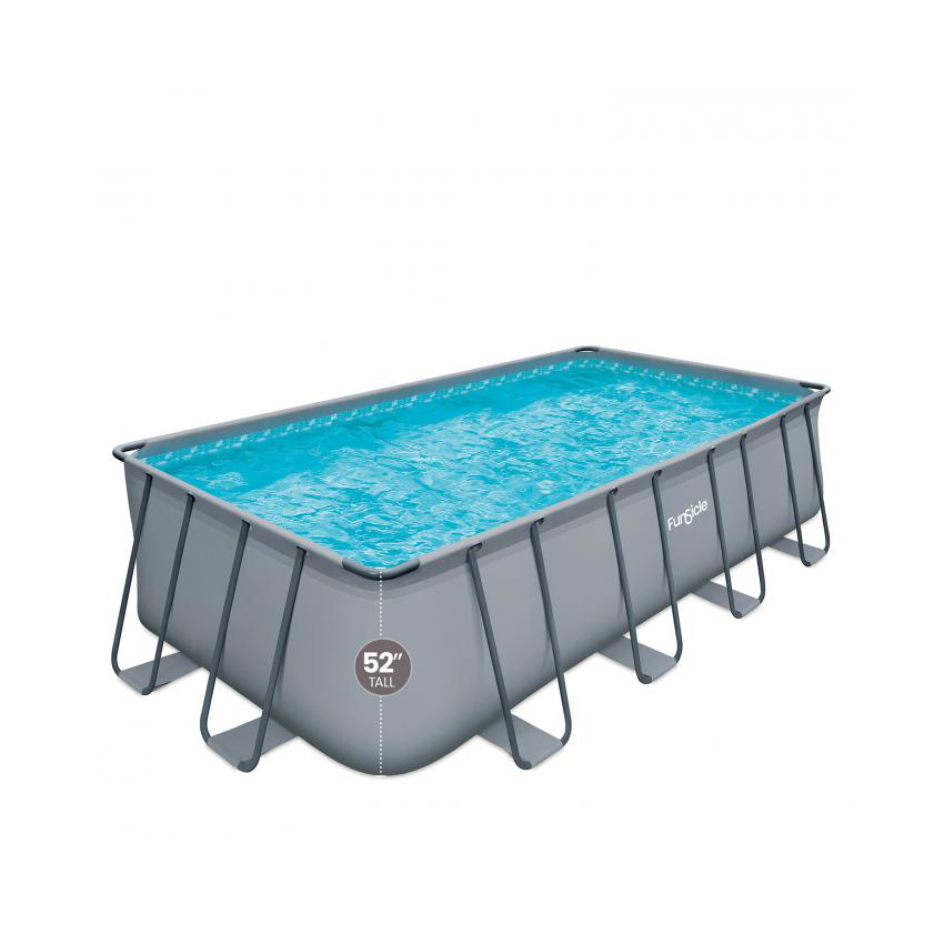 Piscine Tubulaire Rectangulaire Elite 5.49m x 2.74m x 1.32m