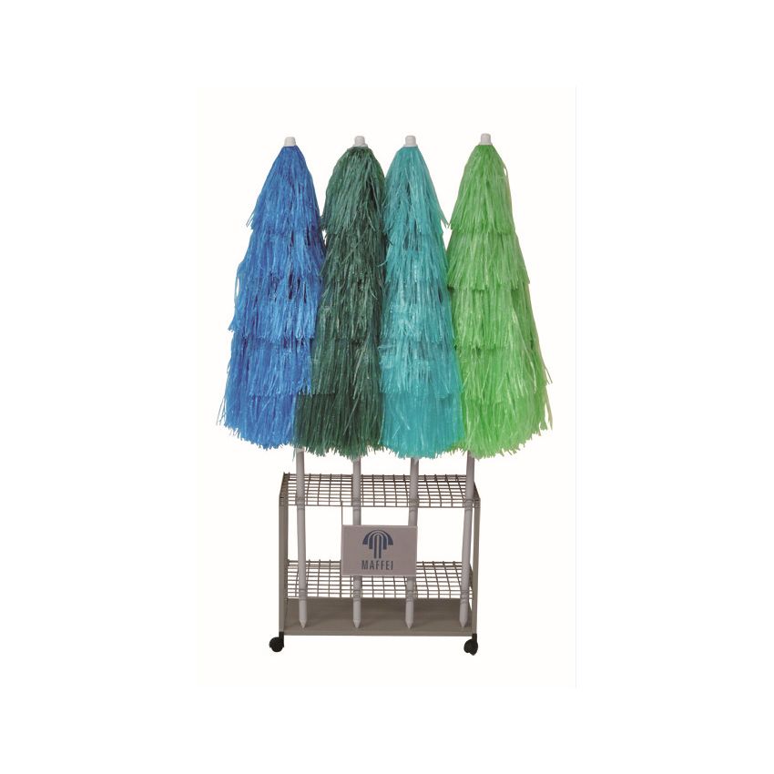 Parasol KENYA Rafia 200/8 cm