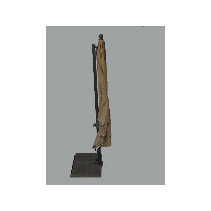 Parasol Déporté ALLEGRO Dralon 260x260 cm
