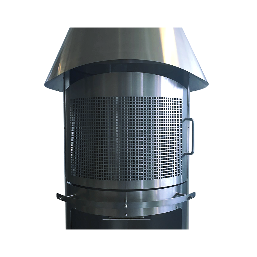 Porte de foyer pour Barbecue SYDNEY en acier inoxydable 