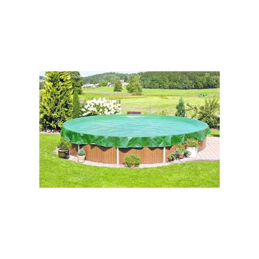 Bâche hiver pour piscine ovale 5.3 x 3.2 m