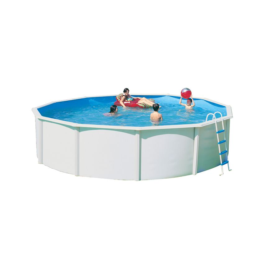 Piscine Acier Ronde CANARIAS 550 cm x H 120 cm