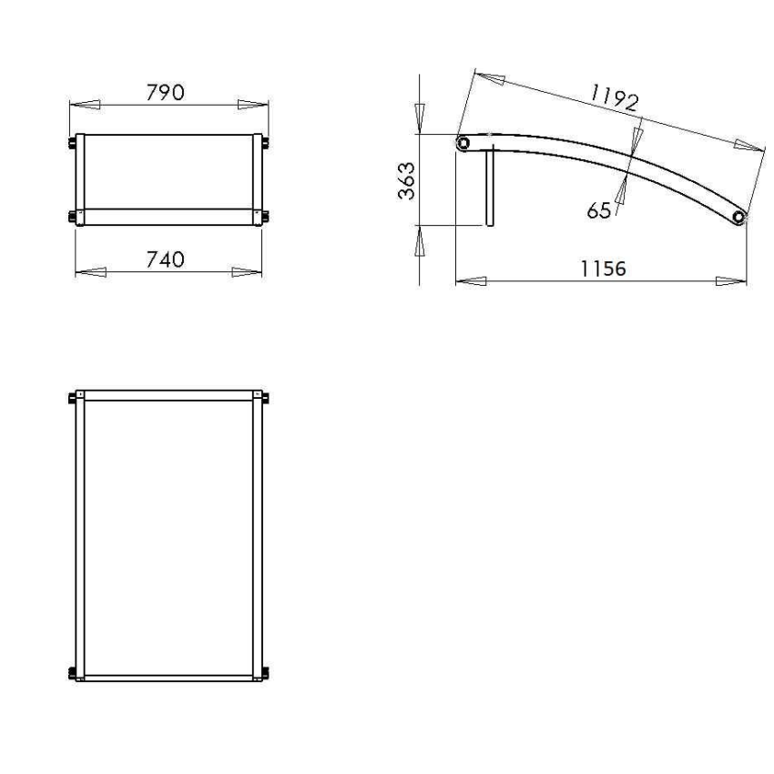 Capteur solaire Lux 800 pour piscines 
