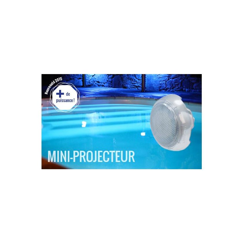 Projecteur mini LED Multicouleur à visser pour piscine