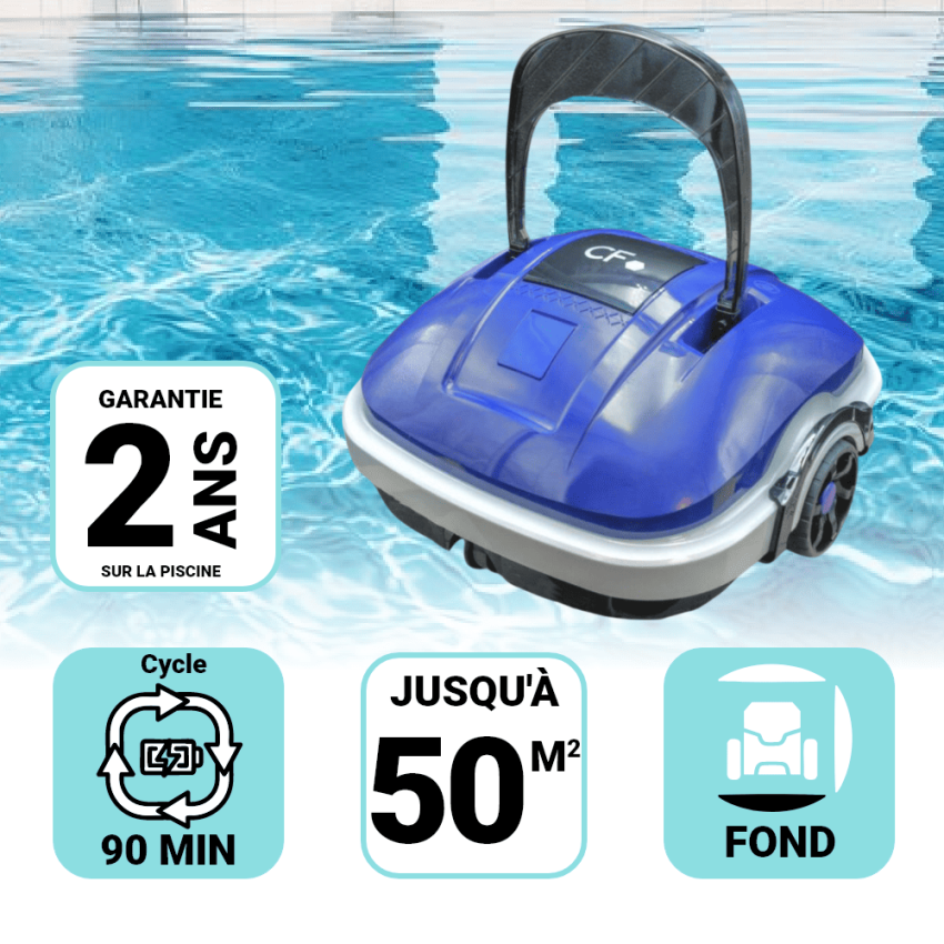 Robot piscine Fond ORCA 45 Sans Fil