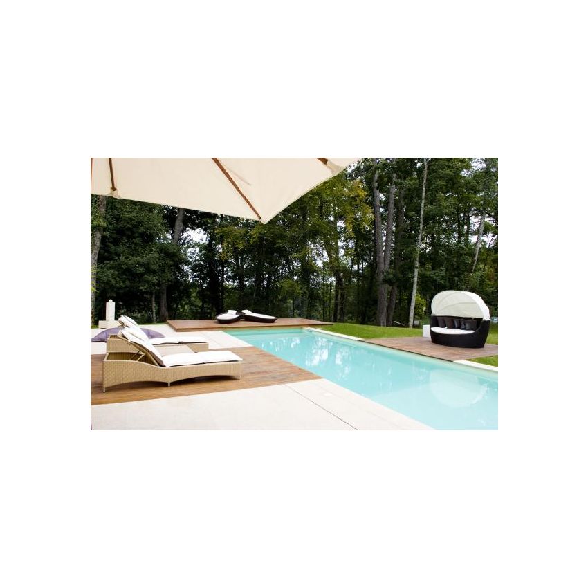 Couloir de nage Piscine Bois UBBINK LINEA 1550x350x155cm