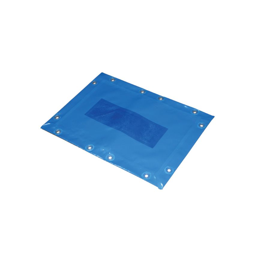 Bâche hiver pour Kit Piscine Béton Aspect Bois Rectangulaire 606x324cm