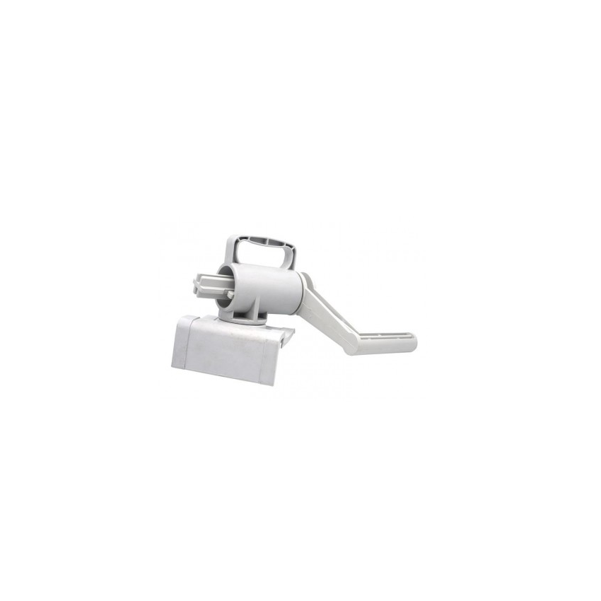 Embase d'extrémité pour enrouleur de bâche à bulle