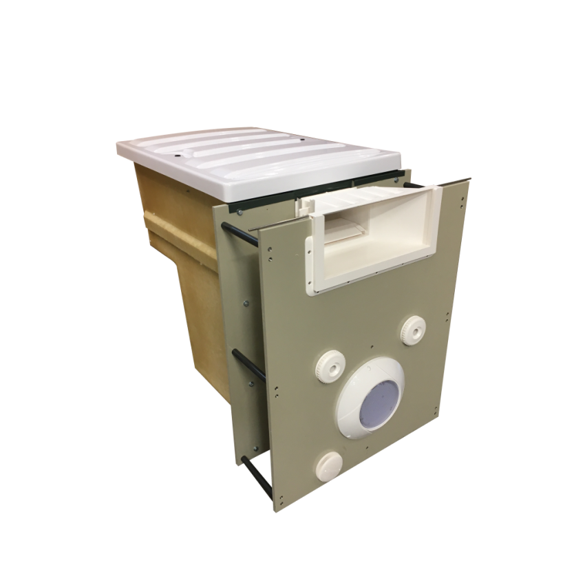 Mur filtrant GS14 Miroir Standard pour piscine jusqu'à 50m3