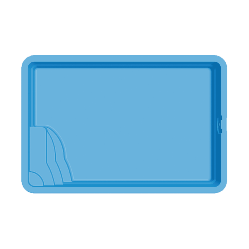 Piscine Coque 4.80 x 3.20 x 1.50 m ISLE