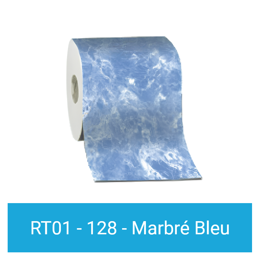 Liner mosaïque 75/100ème pour Kit Piscine en Béton Ronde 493x130cm