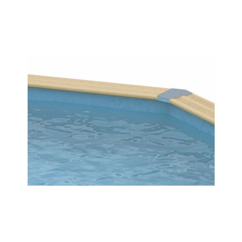 Liner Bleu uni 75/100 ∅434 x H131 cm