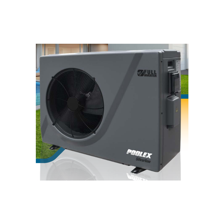 Pompe à chaleur Poolex Silverline 9.2 kW pour piscine de 40-50m3