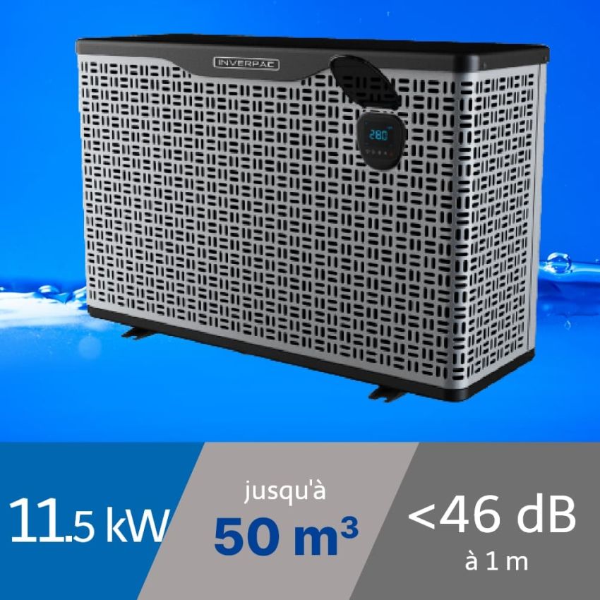 Pompe à chaleur Platinium Boost 11kW pour piscine de 20-50m3