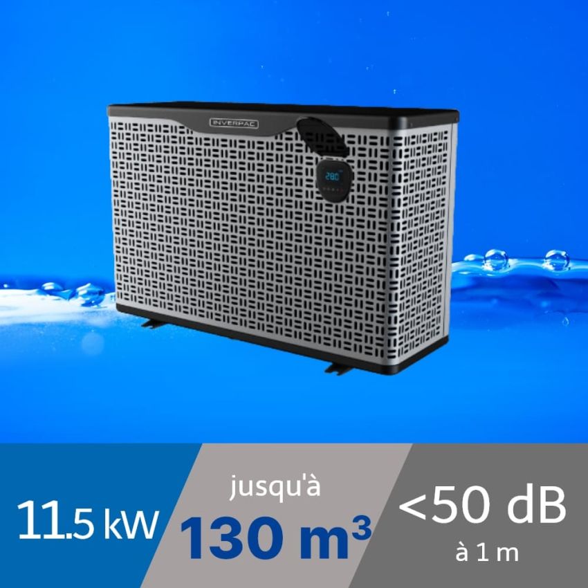 Pompe à chaleur Platinium Boost 26 kW pour piscine de 60-130m3