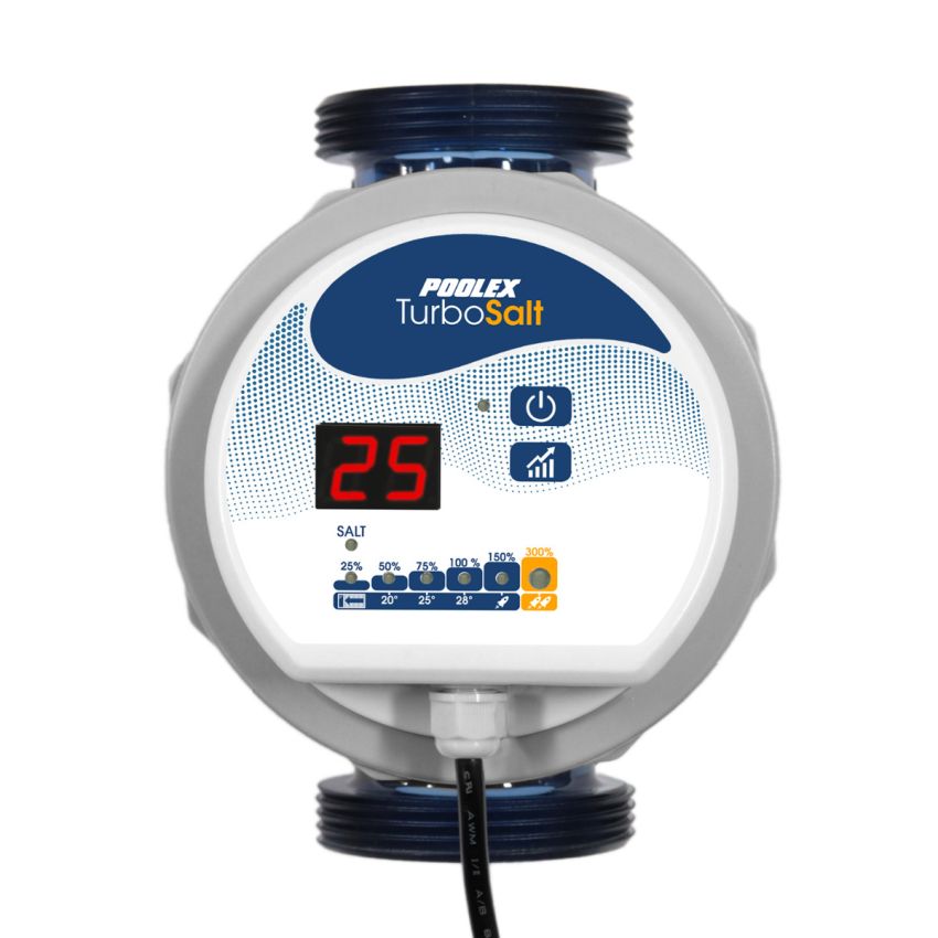 Électrolyseur au sel Poolex Turbo Salt - Modèle 300 - 6g (20-30m3)