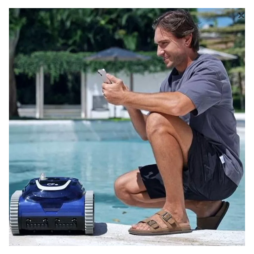 Robot piscine Fond Paroi Ligne d'eau ORCA 400 Sans Fil Connecté