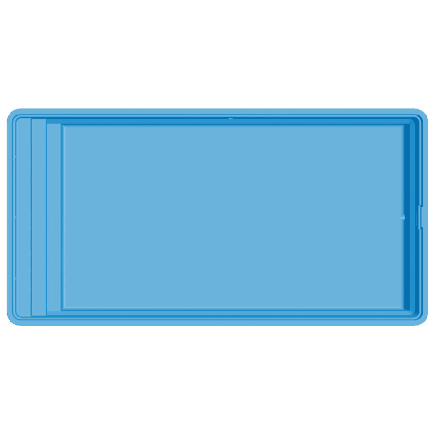 Piscine Coque 8.20 x 4.20 x 1.50 m RHONE