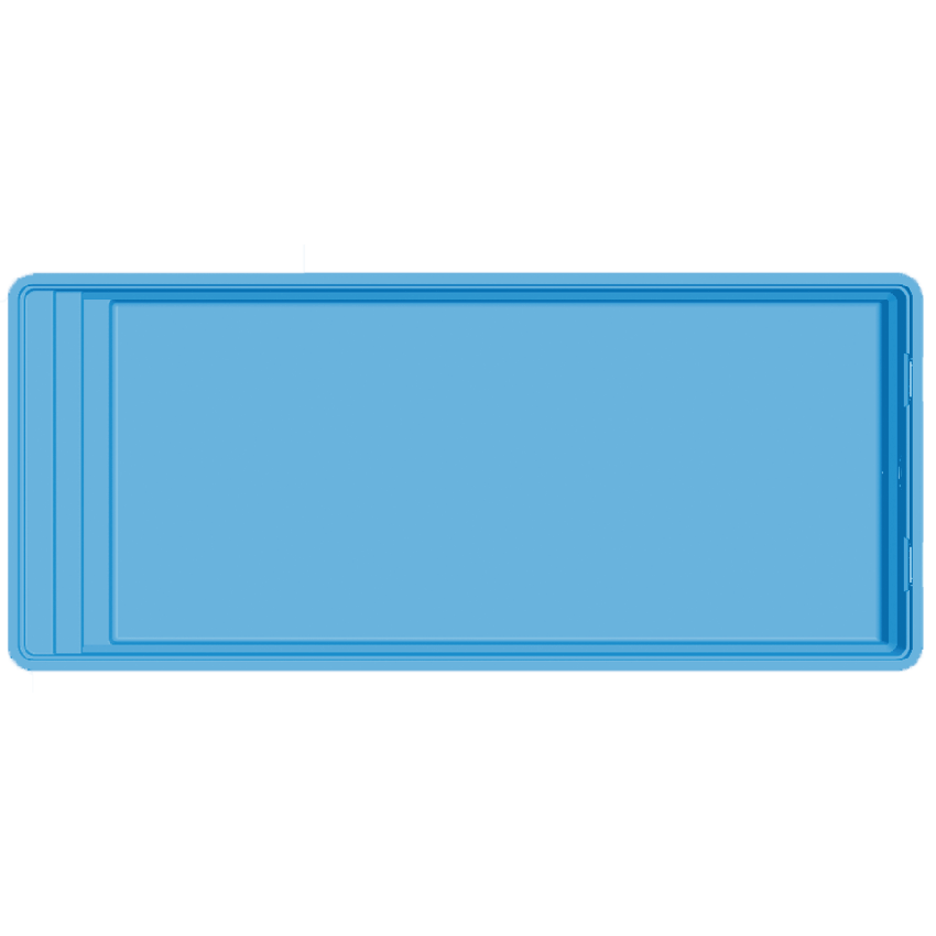 Piscine Coque 9.70 x 4.20 x 1.50 m RHONE
