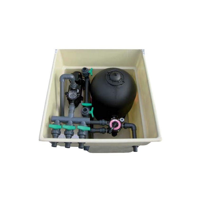 Filtre à sable Powerline D500 + Pompe Superpool 3/4 CV