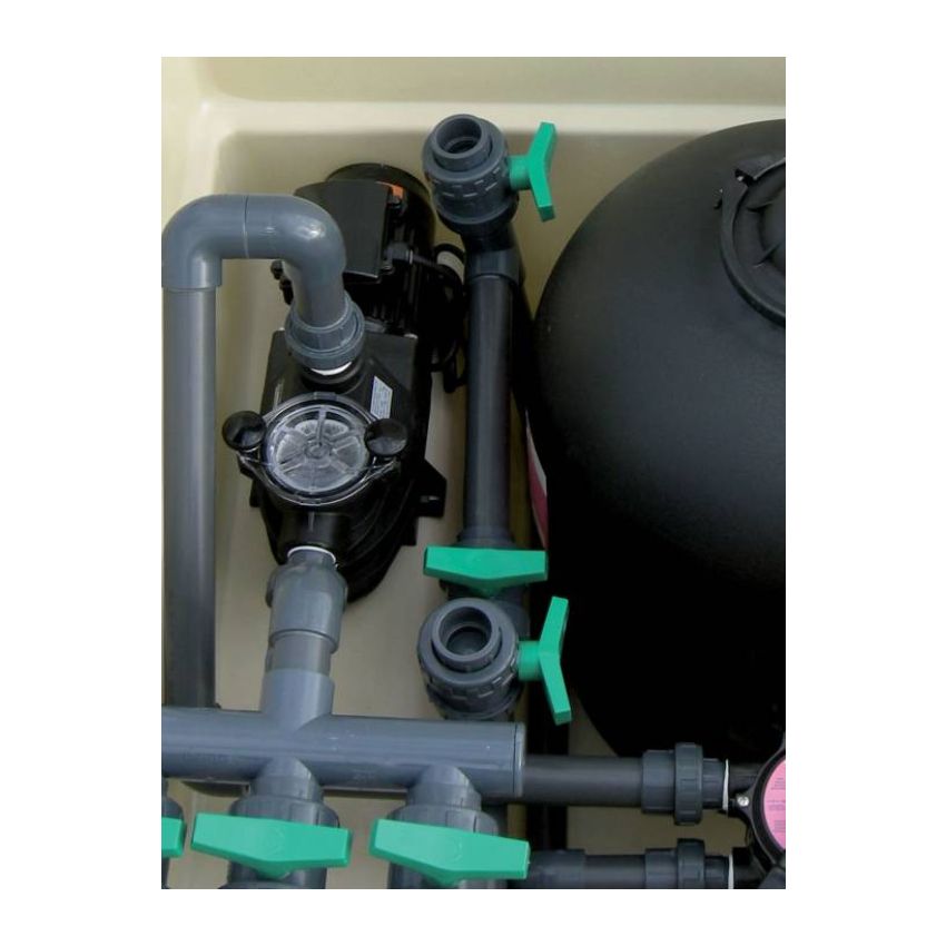 Filtre à sable Powerline D500 + Pompe Superpool 3/4 CV