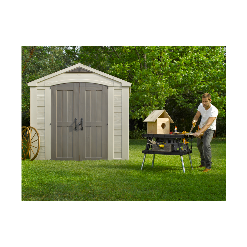 Abri de jardin SYDNEY 88 Aspect Bois - 6.6 m² 