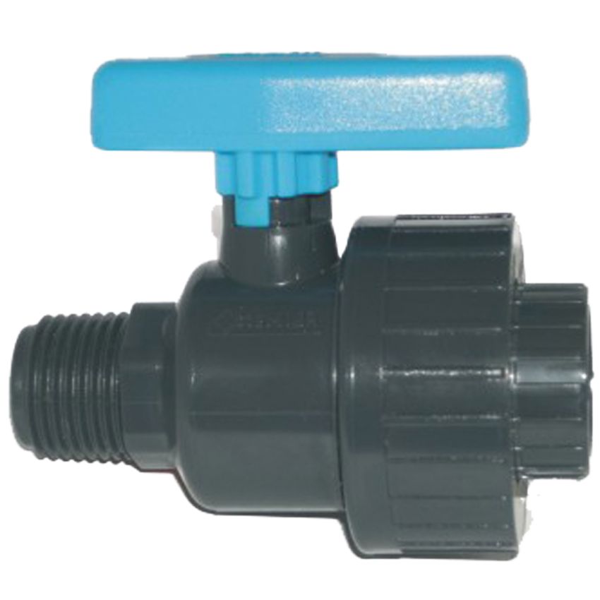 Raccord PVC Vanne A Boisseau diamètre 1