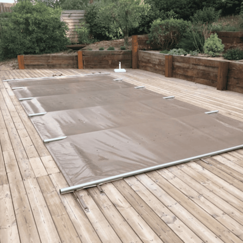 Bâche à barres pour Piscine Azura 490x355 - H130cm