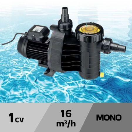 Pompe De Filtration Aqualux EDG 1Cv Pour Piscine
