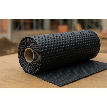 Membrane d’étanchéité à excroissances – Rouleau 20 m x 0,50 m